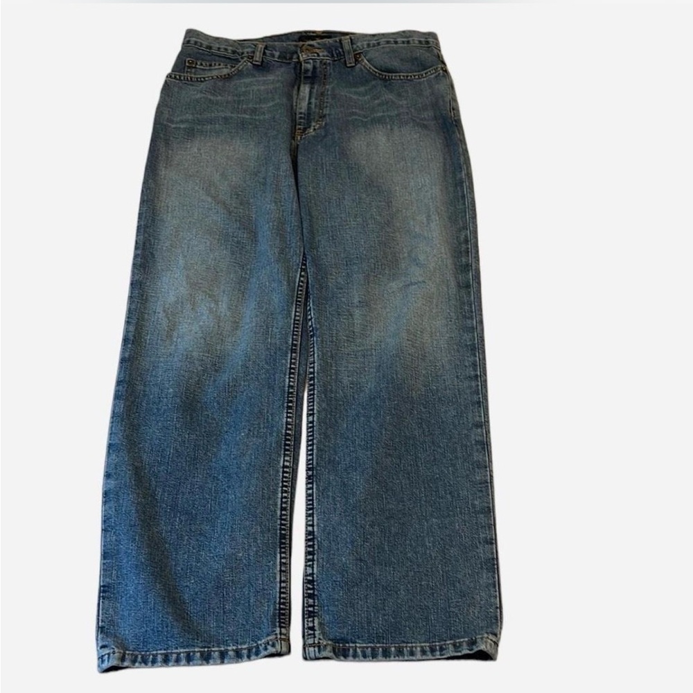 J. Crew Men's Classic Straight Leg with a relaxed fit jeans, Sz 35 x 30